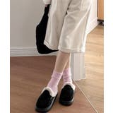 ファーモカシン 厚底 裏起毛 レディース | SUNSHINE CLOSET | 詳細画像5