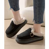 ファーモカシン 厚底 裏起毛 レディース | SUNSHINE CLOSET | 詳細画像6