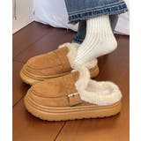 ファーモカシン 厚底 裏起毛 レディース | SUNSHINE CLOSET | 詳細画像9