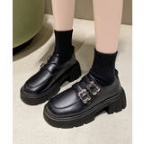 厚底ローファー 美脚 レディース 韓国風 | SUNSHINE CLOSET | 詳細画像4