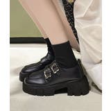 厚底ローファー 美脚 レディース 韓国風 | SUNSHINE CLOSET | 詳細画像5