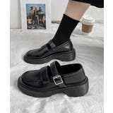 ローファー レディース 厚底 太ヒール | SUNSHINE CLOSET | 詳細画像5