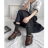 ローファー レディース 厚底 太ヒール | SUNSHINE CLOSET | 詳細画像9
