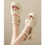 ベルトサンダル 厚底サンダル 疲れない | SUNSHINE CLOSET | 詳細画像1 
