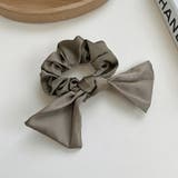 蝶結びヘアゴム シュシュ サテン 3色 | SUNSHINE CLOSET | 詳細画像13 