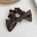 蝶結びヘアゴム シュシュ サテン 3色 | SUNSHINE CLOSET | 詳細画像17 