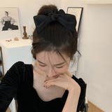 蝶結びヘアゴム シュシュ サテン 3色 | SUNSHINE CLOSET | 詳細画像7 