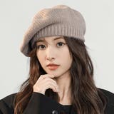 ニットベレー帽 レディース リブ編み | SUNSHINE CLOSET | 詳細画像1
