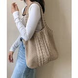トートバッグ ニット編み レディース | SUNSHINE CLOSET | 詳細画像6 