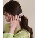 シュシュ サテンプリーツ 韓国風ヘアゴム | SUNSHINE CLOSET | 詳細画像9 