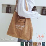 キャメル | コーディロイ キャンバスバッグ レディース | SUNSHINE CLOSET