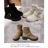 ソックス風ショートブーツ厚底 レディース | SUNSHINE CLOSET | 詳細画像2