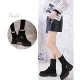 ソックス風ショートブーツ厚底 レディース | SUNSHINE CLOSET | 詳細画像24