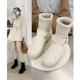 ソックス風ショートブーツ厚底 レディース | SUNSHINE CLOSET | 詳細画像9
