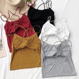 背中あき キャミソール パッド付き | ANGELCLOSET | 詳細画像4