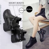 ショートブーツ レディース ローヒール | SUNSHINE CLOSET | 詳細画像1 