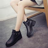 ショートブーツ レディース ローヒール | SUNSHINE CLOSET | 詳細画像9 