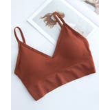テラコッタ | ショート丈 リブ キャミソール | SUNSHINE CLOSET