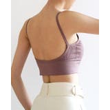 ダースティピンク | ショート丈 リブ キャミソール | SUNSHINE CLOSET