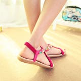 アンクルストラップ サンダル ぺたんこ | SUNSHINE CLOSET | 詳細画像10