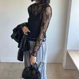 レース チュール トップス レディース | SUNSHINE CLOSET | 詳細画像16