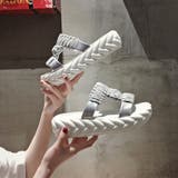 厚底サンダル メッシュ ニットサンダル | SUNSHINE CLOSET | 詳細画像14 