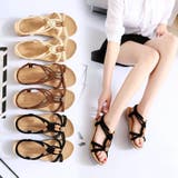 フラットサンダル ボヘミア風 サンダル | SUNSHINE CLOSET | 詳細画像1