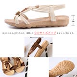 フラット サンダル エスニック風 靴 夏 | ANGELCLOSET | 詳細画像3