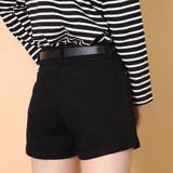 ベルト付きデニムショートパンツ春夏短パン | SUNSHINE CLOSET | 詳細画像13 