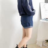 ベルト付きデニムショートパンツ春夏短パン | SUNSHINE CLOSET | 詳細画像16 