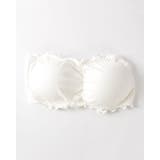 ホワイト | ブラトップ リブ ビスチェ | SUNSHINE CLOSET