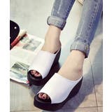 厚底サンダル レディース ウェッジソール | SUNSHINE CLOSET | 詳細画像7