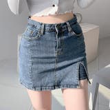 キュロット デニムスカート ミニスカート | SUNSHINE CLOSET | 詳細画像1 