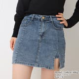 キュロット デニムスカート ミニスカート | SUNSHINE CLOSET | 詳細画像13 