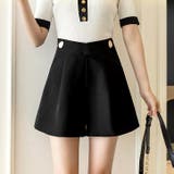 ショートパンツ レディース ワイドパンツ | ANGELCLOSET | 詳細画像1