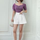 ショートパンツ レディース ワイドパンツ | ANGELCLOSET | 詳細画像9