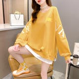 チュニックロンT 長袖 レディース韓国風 | ANGELCLOSET | 詳細画像11
