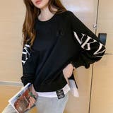 チュニックロンT 長袖 レディース韓国風 | ANGELCLOSET | 詳細画像5