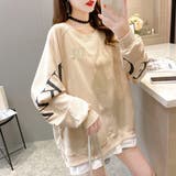 チュニックロンT 長袖 レディース韓国風 | ANGELCLOSET | 詳細画像7