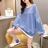 チュニックロンT 長袖 レディース韓国風 | ANGELCLOSET | 詳細画像9