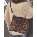 ブラウン | ヒョウ柄 ハンドバッグ レディース | SUNSHINE CLOSET