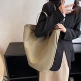 PUレザートートバッグ 大容量 レトロ | SUNSHINE CLOSET | 詳細画像8 