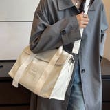 ショルダーバッグ 大容量キャンバスバッグ | SUNSHINE CLOSET | 詳細画像1 