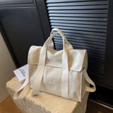 ショルダーバッグ 大容量キャンバスバッグ | SUNSHINE CLOSET | 詳細画像12 