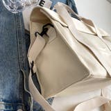 ショルダーバッグ 大容量キャンバスバッグ | SUNSHINE CLOSET | 詳細画像14 