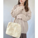 ファーバッグ 大容量 チェーンバッグ韓国 | SUNSHINE CLOSET | 詳細画像12