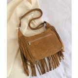 フリンジショルダーバッグスエード調バッグ | SUNSHINE CLOSET | 詳細画像16