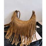 フリンジショルダーバッグスエード調バッグ | SUNSHINE CLOSET | 詳細画像17