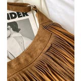 フリンジショルダーバッグスエード調バッグ | SUNSHINE CLOSET | 詳細画像21