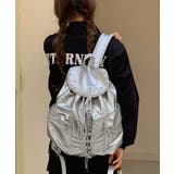 巾着リュック メタリック ドロストバッグ | SUNSHINE CLOSET | 詳細画像1